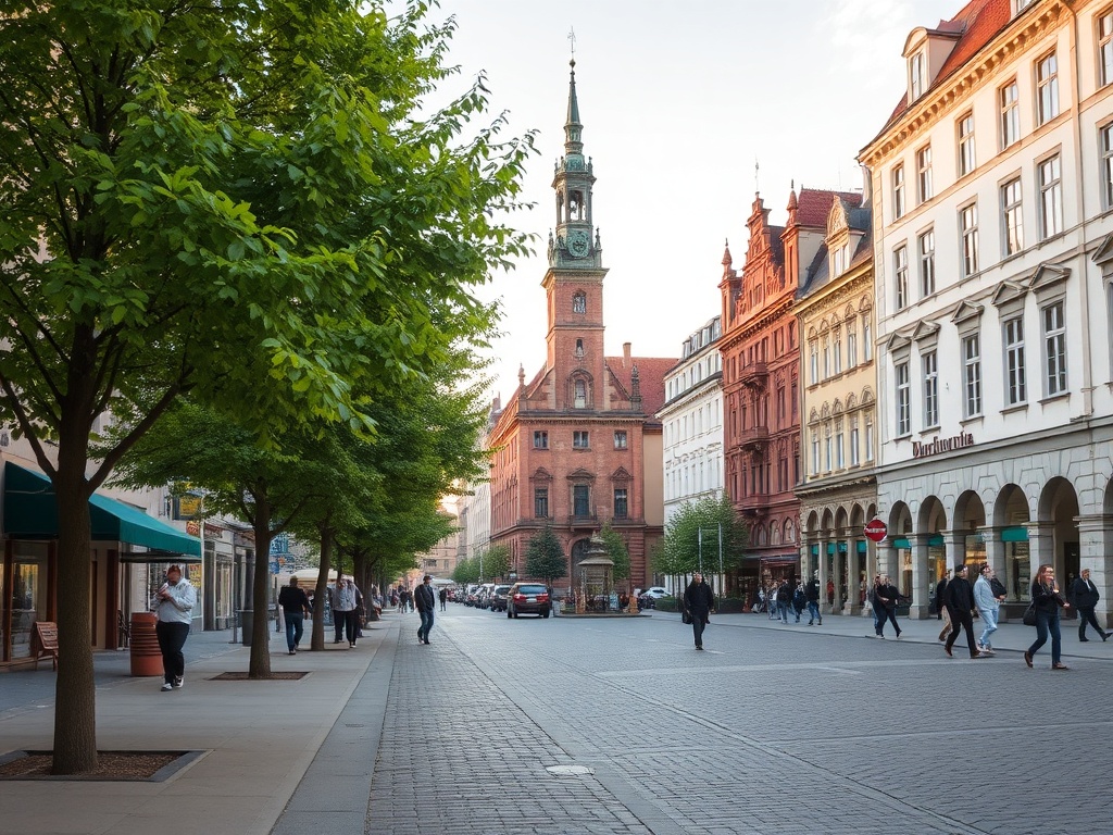 Porównanie wyglądu Poznania 25 lat temu i dzisiaj, ukazujące jego rozwój urbanistyczny i architektoniczny.
