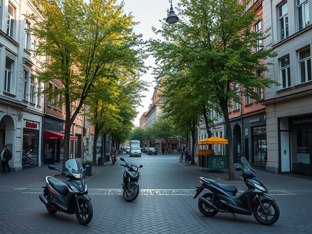 Motocykliści na ulicach Poznania podczas parady z okazji rozpoczęcia sezonu motocyklowego