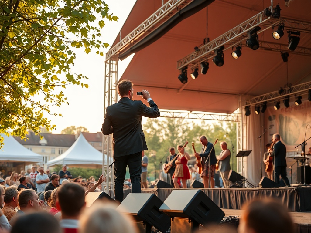 Plakat lub zdjęcie nawiązujące do projektu "Lwowska elegancja" lub symulacja biegu pod ziemią w Poznaniu