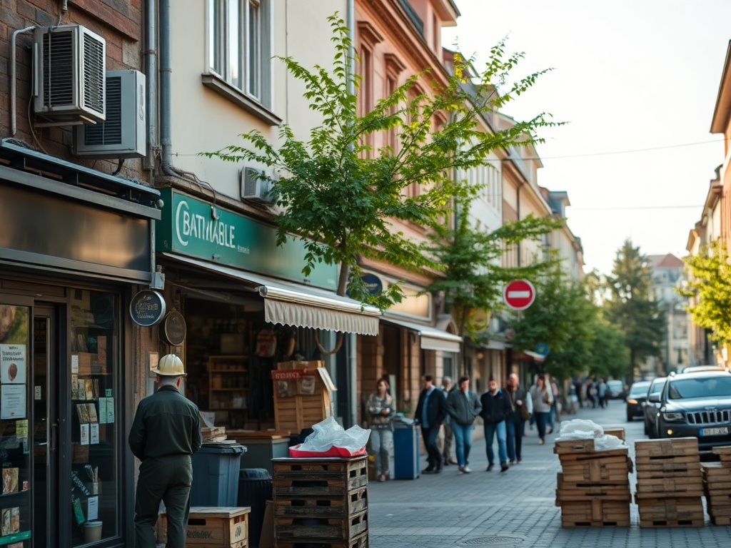 Osoby na targach pracy w Pile przeglądające oferty zatrudnienia, szukając możliwości kariery