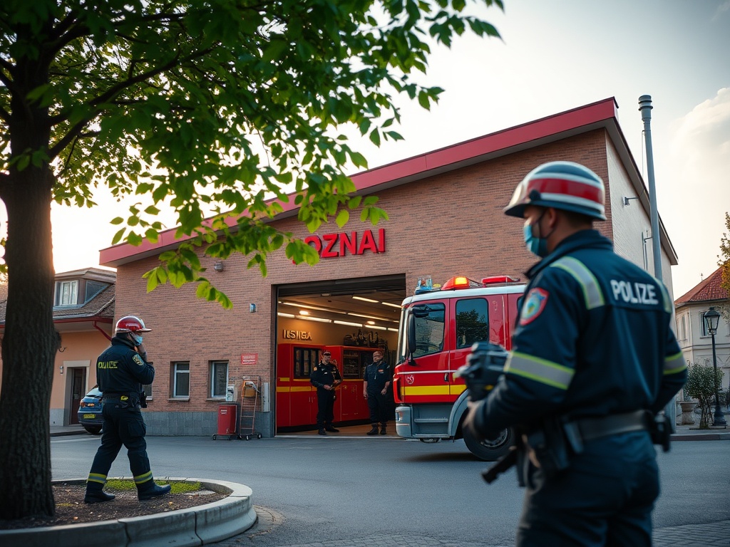 Policjanci w Poznaniu podczas akcji zatrzymania podejrzanego o posiadanie narkotyków